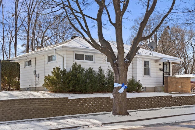 view of front of house