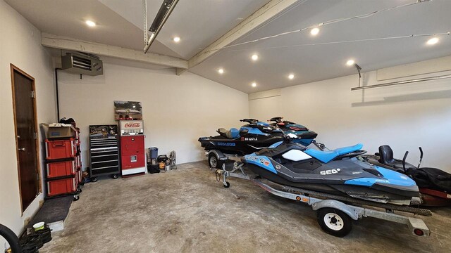 865 Richmond Way, Nekoosa, WI 54457 - garage featuring recessed lighting