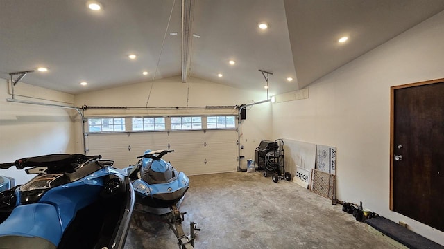 865 Richmond Way, Nekoosa, WI 54457 - garage with recessed lighting