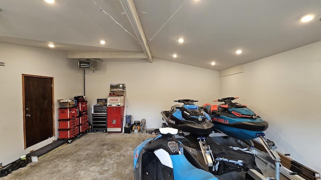865 Richmond Way, Nekoosa, WI 54457 - garage featuring recessed lighting