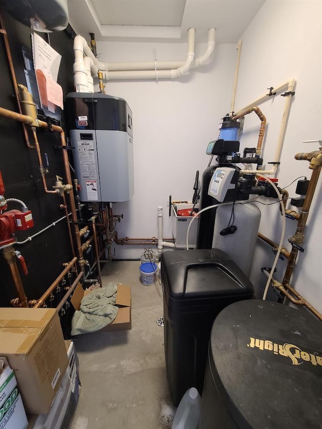 utilities with water heater