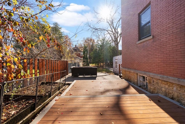 view of deck