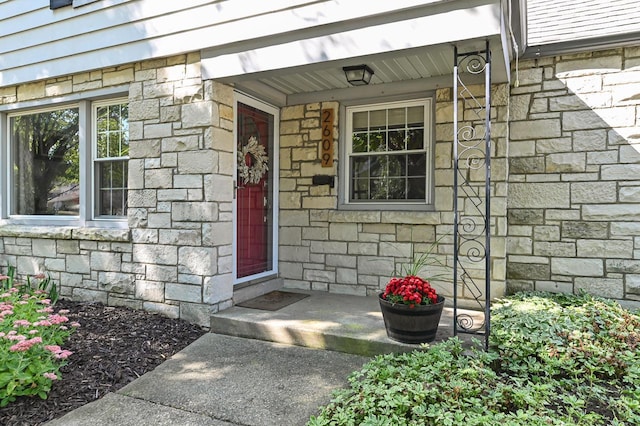 view of property entrance