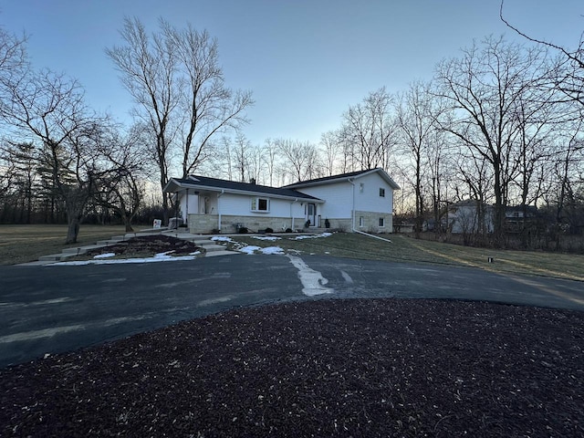 view of front of house