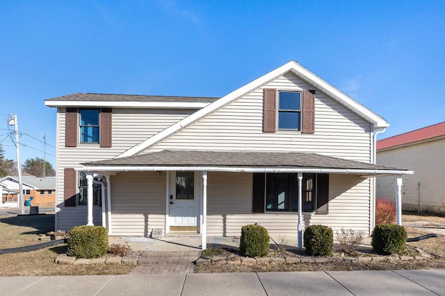 front of property with covered porch