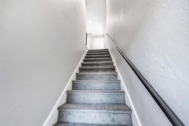 view of staircase