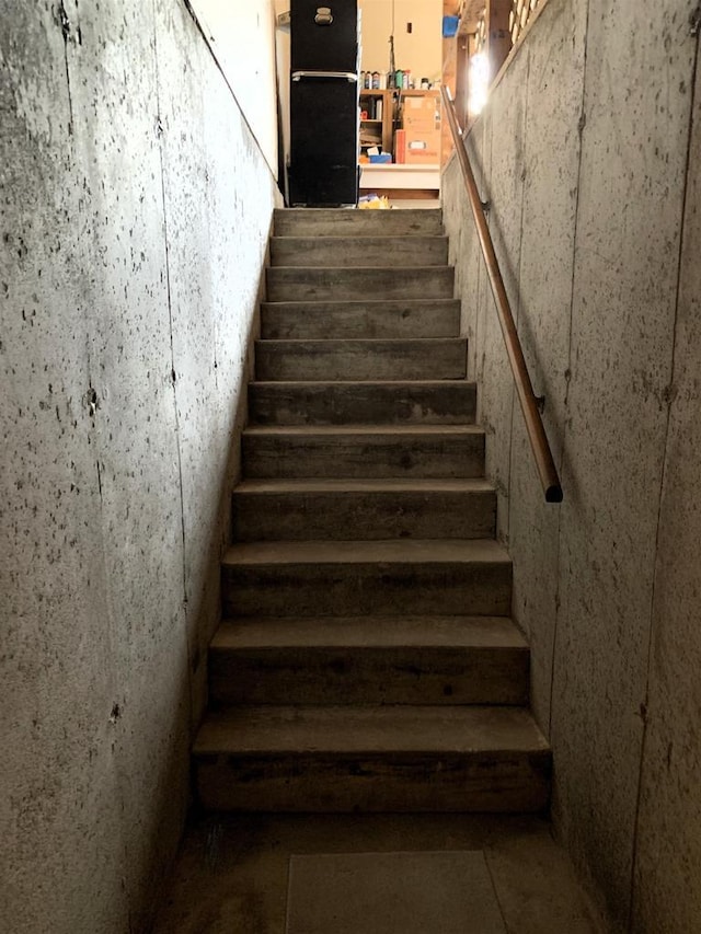 view of staircase