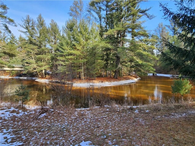 view of water feature