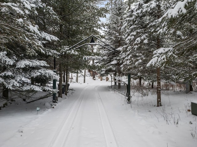 view of road