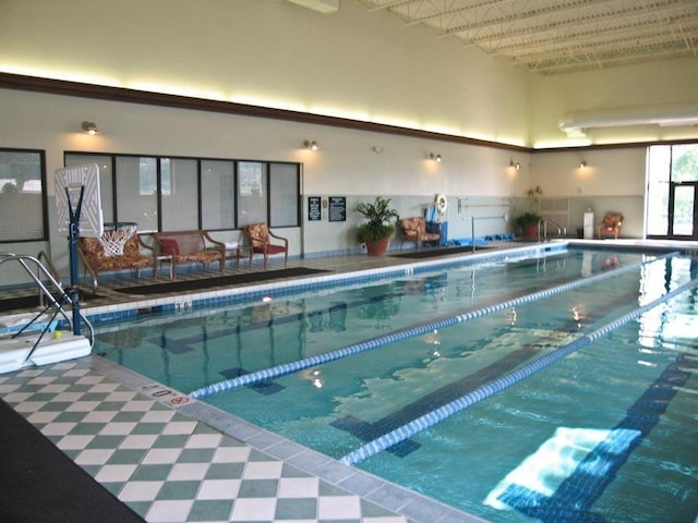 view of pool