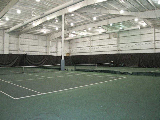 view of sport court