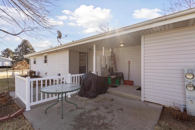 view of patio / terrace