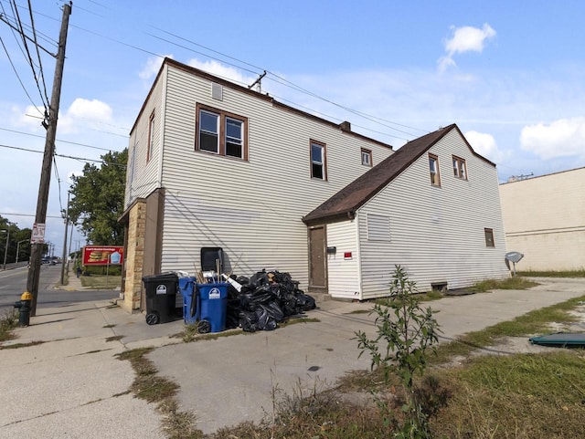 view of back of house