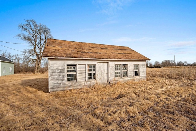 view of rear view of house