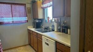 kitchen featuring sink and dishwasher