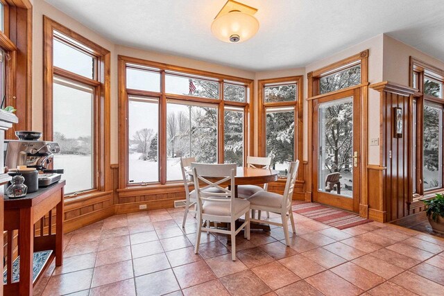 2532 Huntington Way, Suamico, WI 54173 - sunroom / solarium featuring visible vents and plenty of natural light