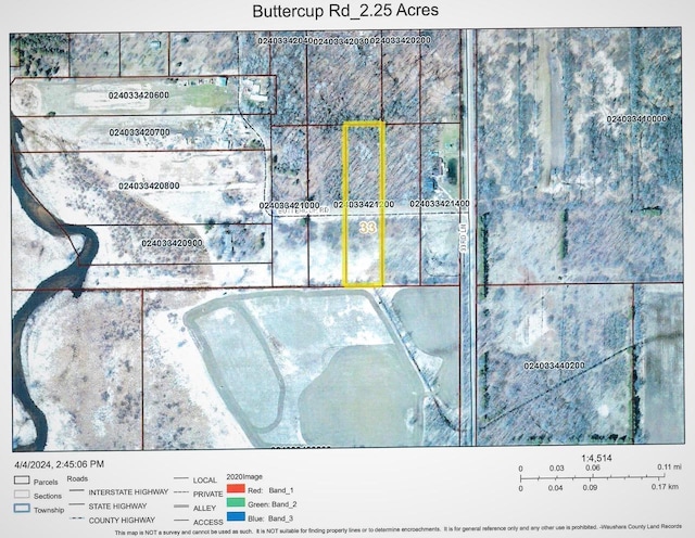 Buttercup Rd, Berlin WI, 54963 land for sale