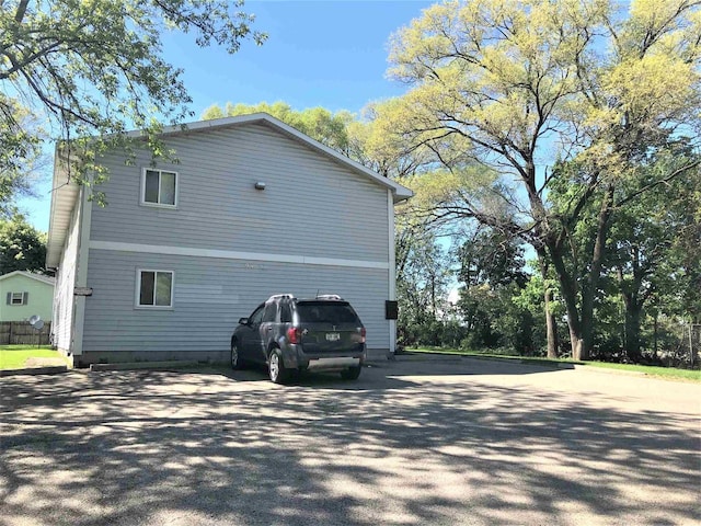 view of property exterior