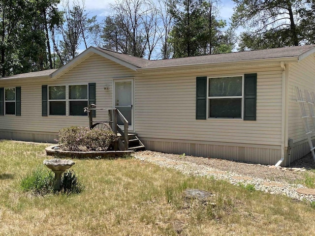 view of manufactured / mobile home