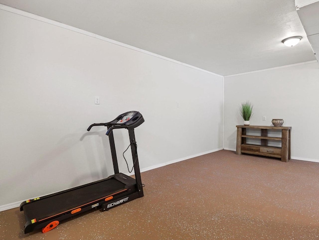 view of exercise room