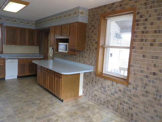 kitchen featuring dishwasher