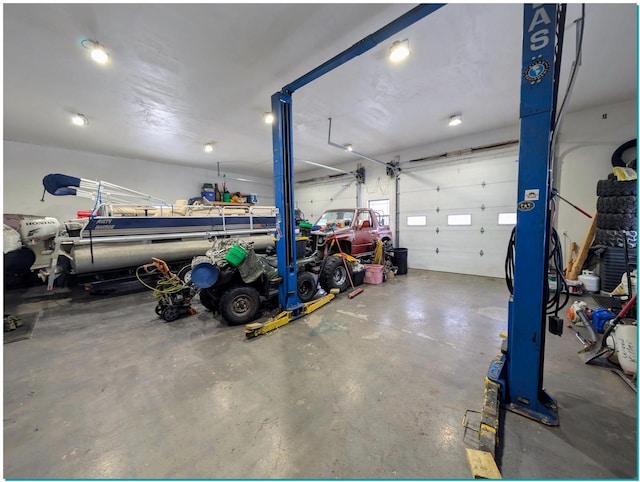 3067 N River Rd, Oconto, WI 54153 - view of garage