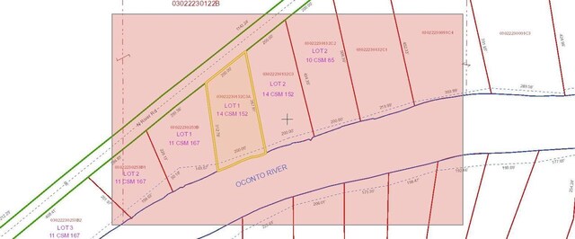 3067 N River Rd, Oconto, WI 54153 - map location