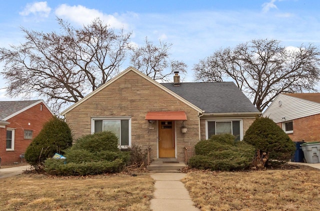 view of bungalow-style house