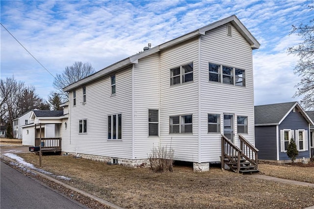 view of property exterior