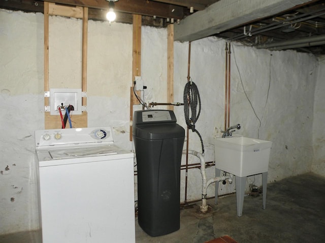 301 W Amelia St, Cassville, WI 53806 - laundry area featuring washer / dryer