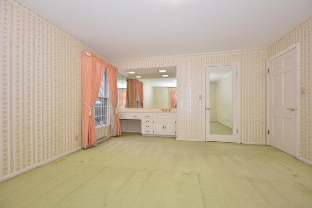 unfurnished bedroom with carpet flooring