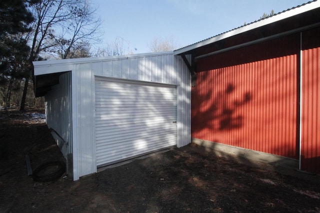 W5698 Losinski Rd, Princeton, WI 54968 - view of garage