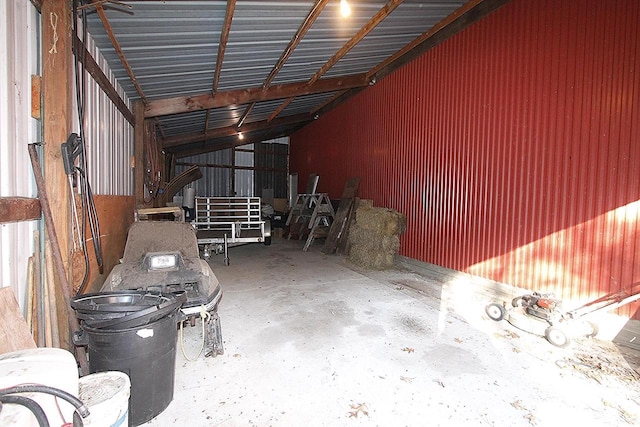 W5698 Losinski Rd, Princeton, WI 54968 - view of garage