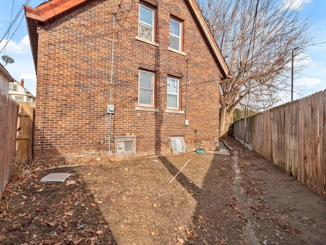 view of rear view of house