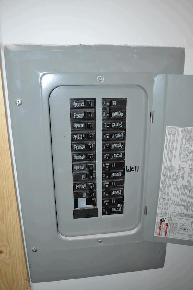 utilities with electric panel