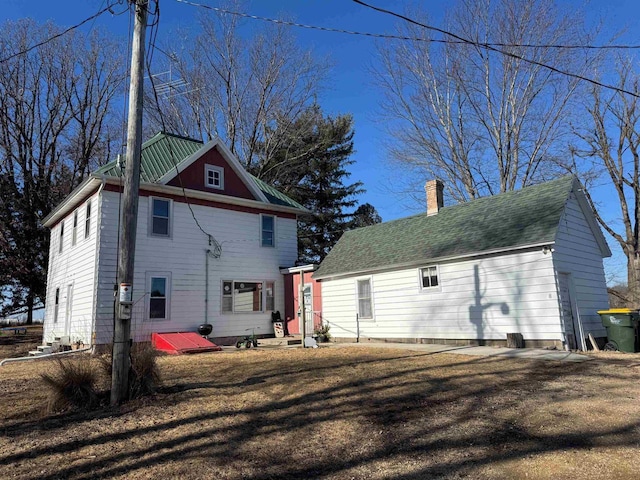 view of rear view of house