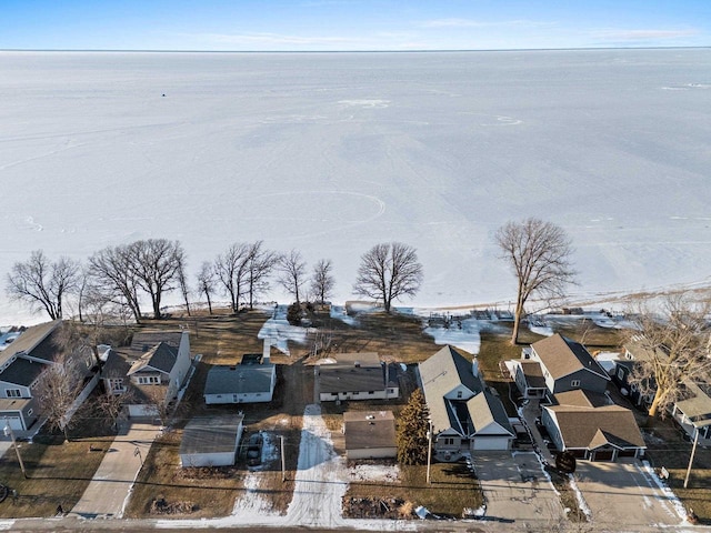 N9549 Bay Shore Ln, Luxemburg, WI 54217 - drone / aerial view with a water view