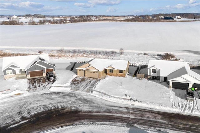 1787 Otter Way, New Richmond, WI 54017 - view of snowy aerial view