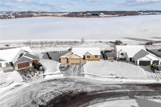 1787 Otter Way, New Richmond, WI 54017 - view of snowy aerial view