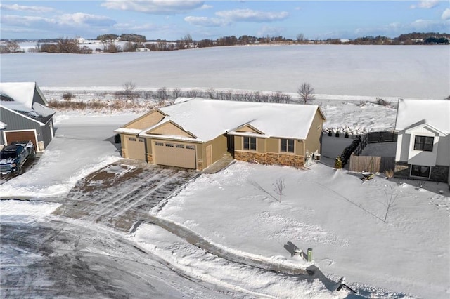 1787 Otter Way, New Richmond, WI 54017 - view of snowy aerial view