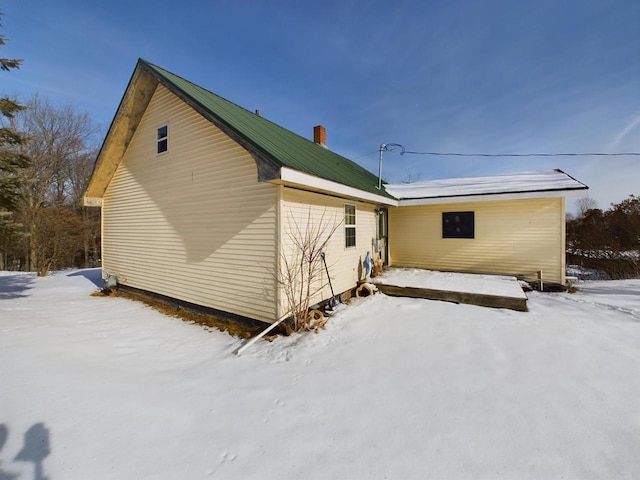 3675 Flanner Ln, Laona, WI 54541 - view of snowy exterior