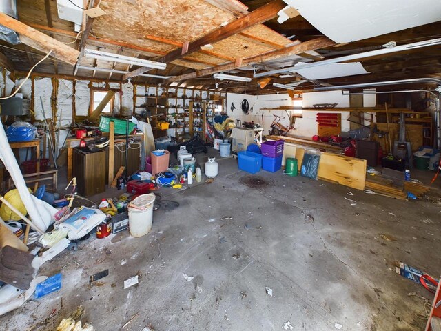 3675 Flanner Ln, Laona, WI 54541 - view of garage
