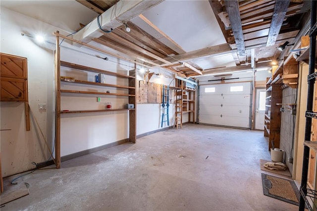 15035W Goss Rd, Hayward, WI 54843 - view of garage