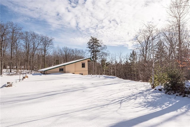 15035W Goss Rd, Hayward, WI 54843 - view of snowy yard