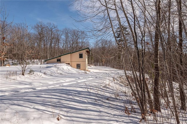 15035W Goss Rd, Hayward, WI 54843 - view of snowy exterior