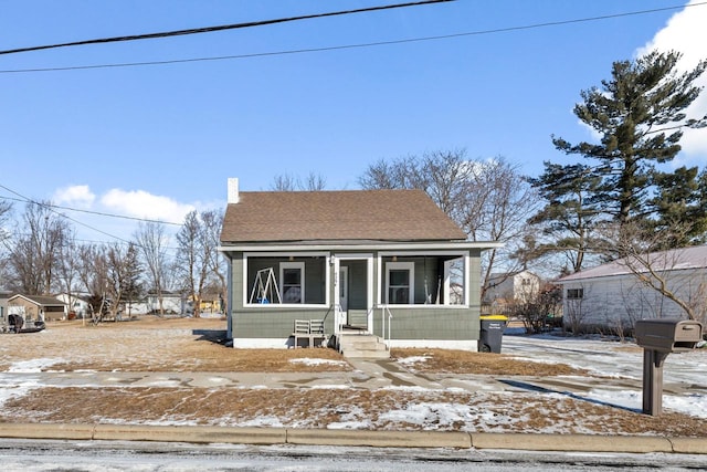 view of bungalow