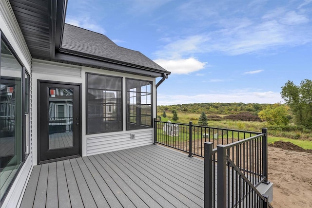 822 Westbridge Trl, Waunakee, WI 53597 - view of wooden deck