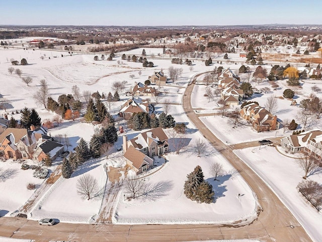 N33W29204 Millridge Rd, Pewaukee, WI 53072 - view of snowy aerial view