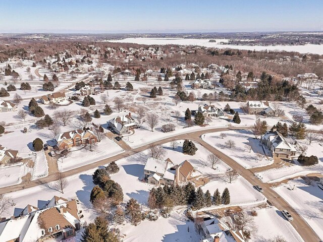N33W29204 Millridge Rd, Pewaukee, WI 53072 - view of snowy aerial view