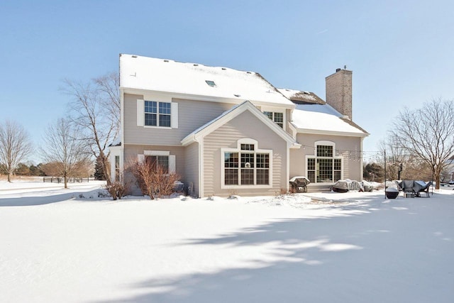 N33W29204 Millridge Rd, Pewaukee, WI 53072 - view of snow covered back of property
